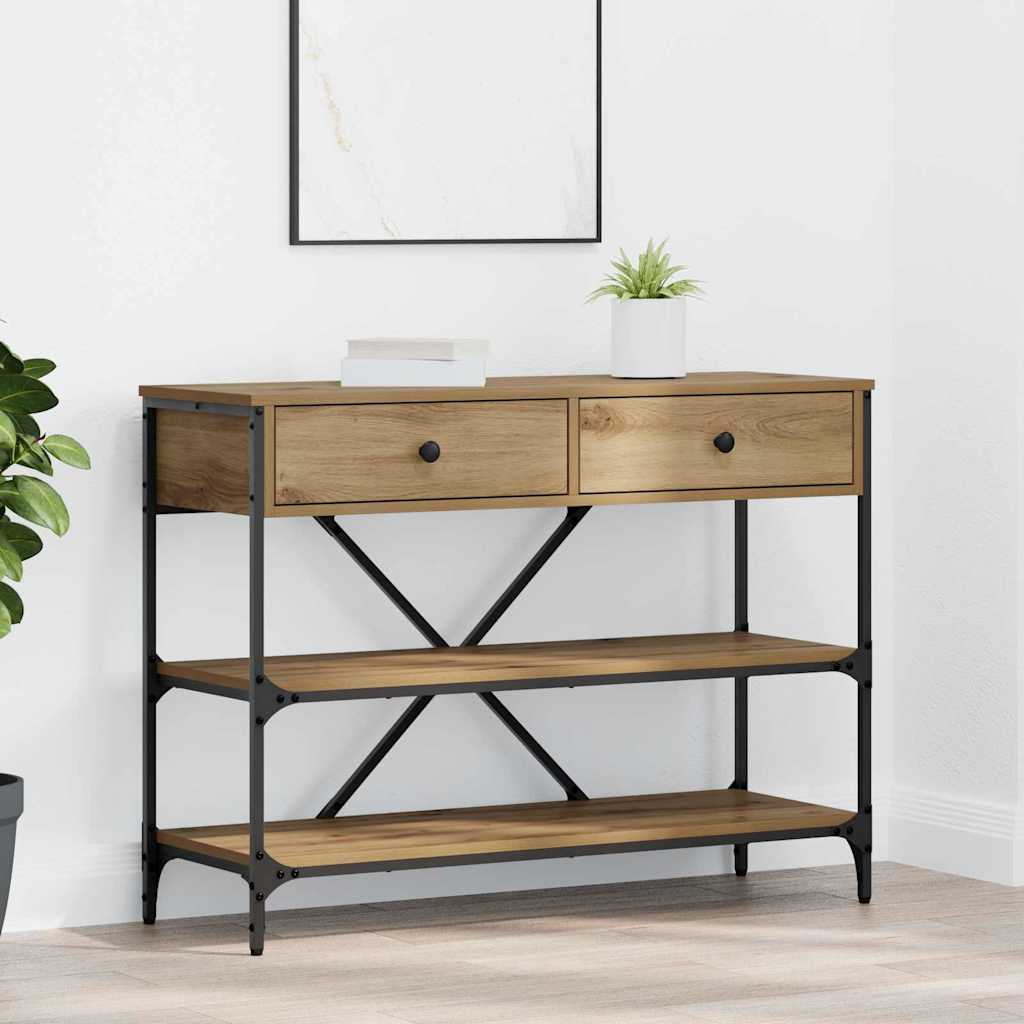 Konsolentisch Braun 100 x 34,5 x 75 cm Holz