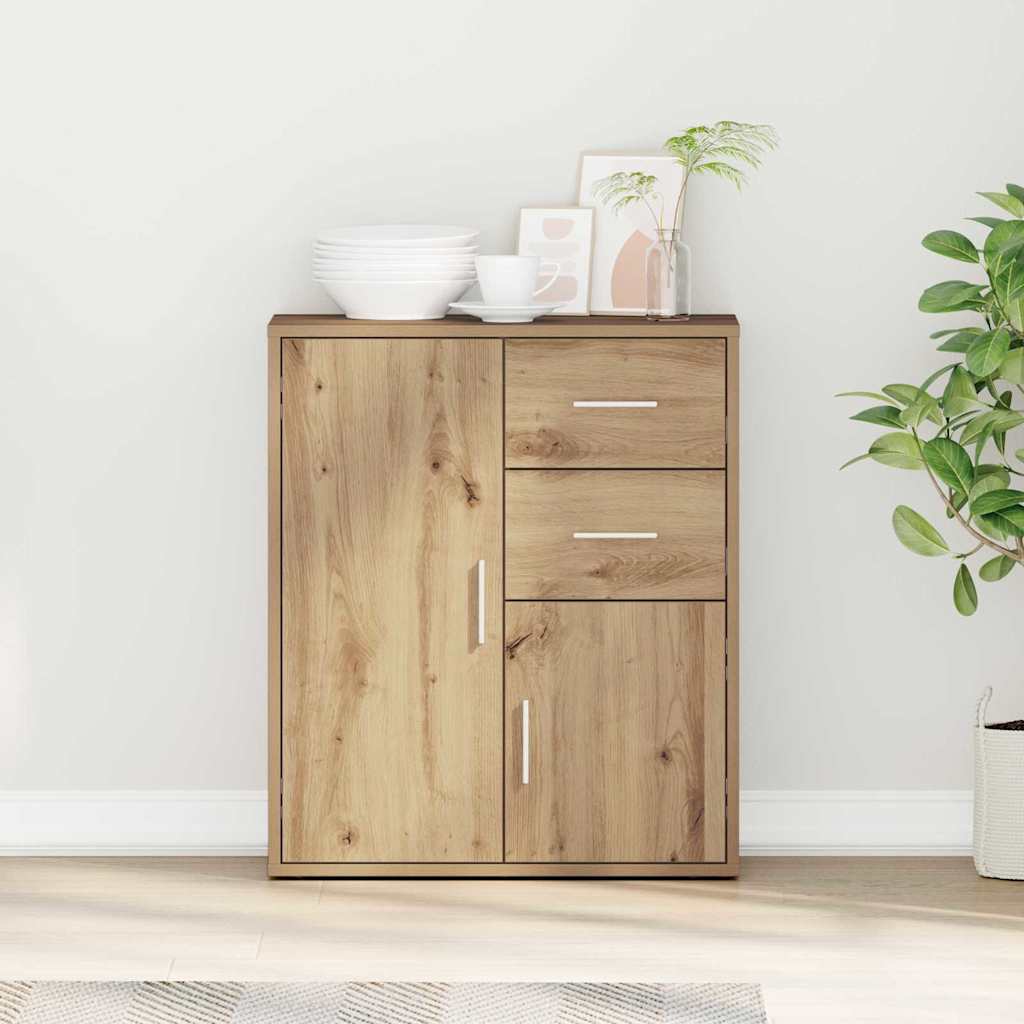 Sideboard Artisan-Eiche 60 x 31 x 70 cm Holzwerkstoff