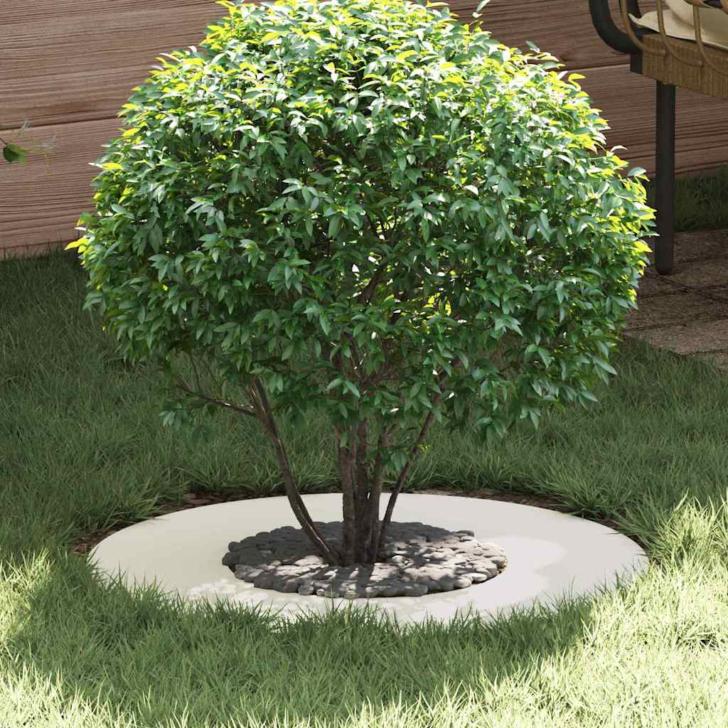 geeignet für flachen Baumring Weiß Ø30/60 cm Stahl