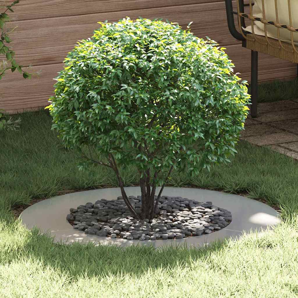 geeignet für flache Baumringe 5 Stk. Silber Ø50/80 cm