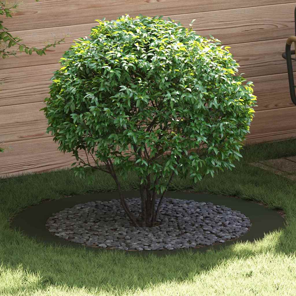 geeignet für flache Baumringe 5 Stk. Olivgrün Ø90/120 cm Stahl