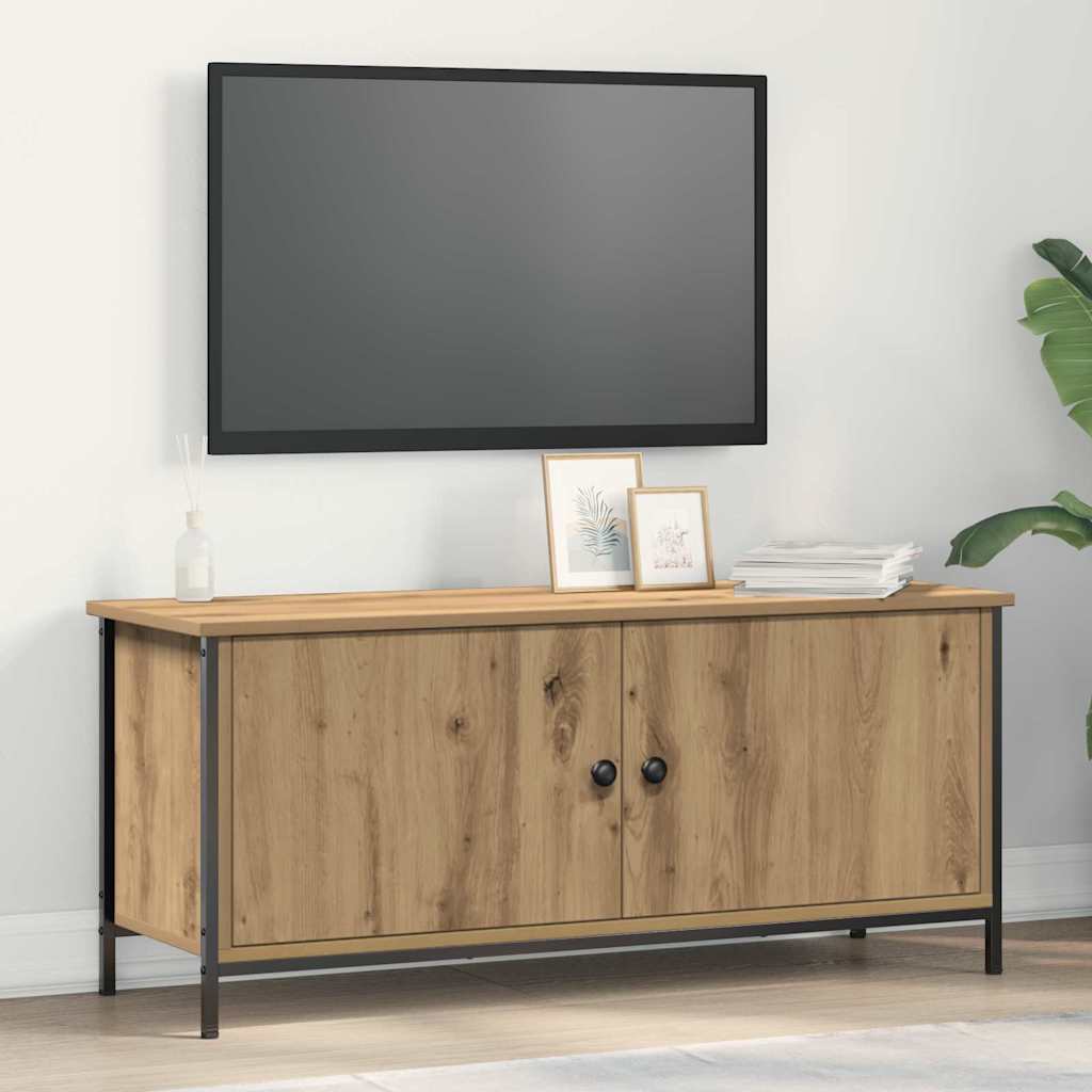 TV-Schränk 100 x 35 x 45 cm Artisan-Eiche Holzwerkstoff