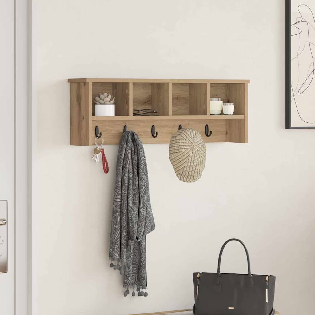 Wandmontierter nachttisch Wandhalterung Artisan-Eiche