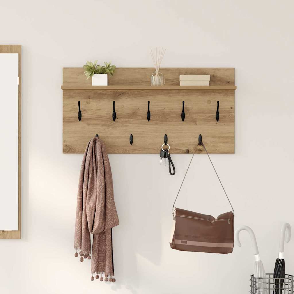 Wandmontierter nachttisch Wandhalterung Artisan-Eiche