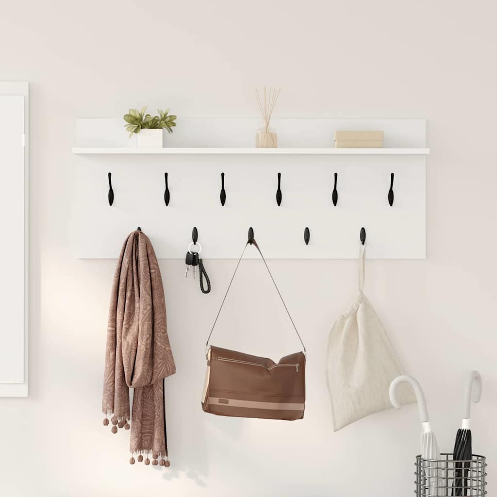 Wandmontierter nachttisch Wandhalterung Weiß 100 x 40 x 12 cm