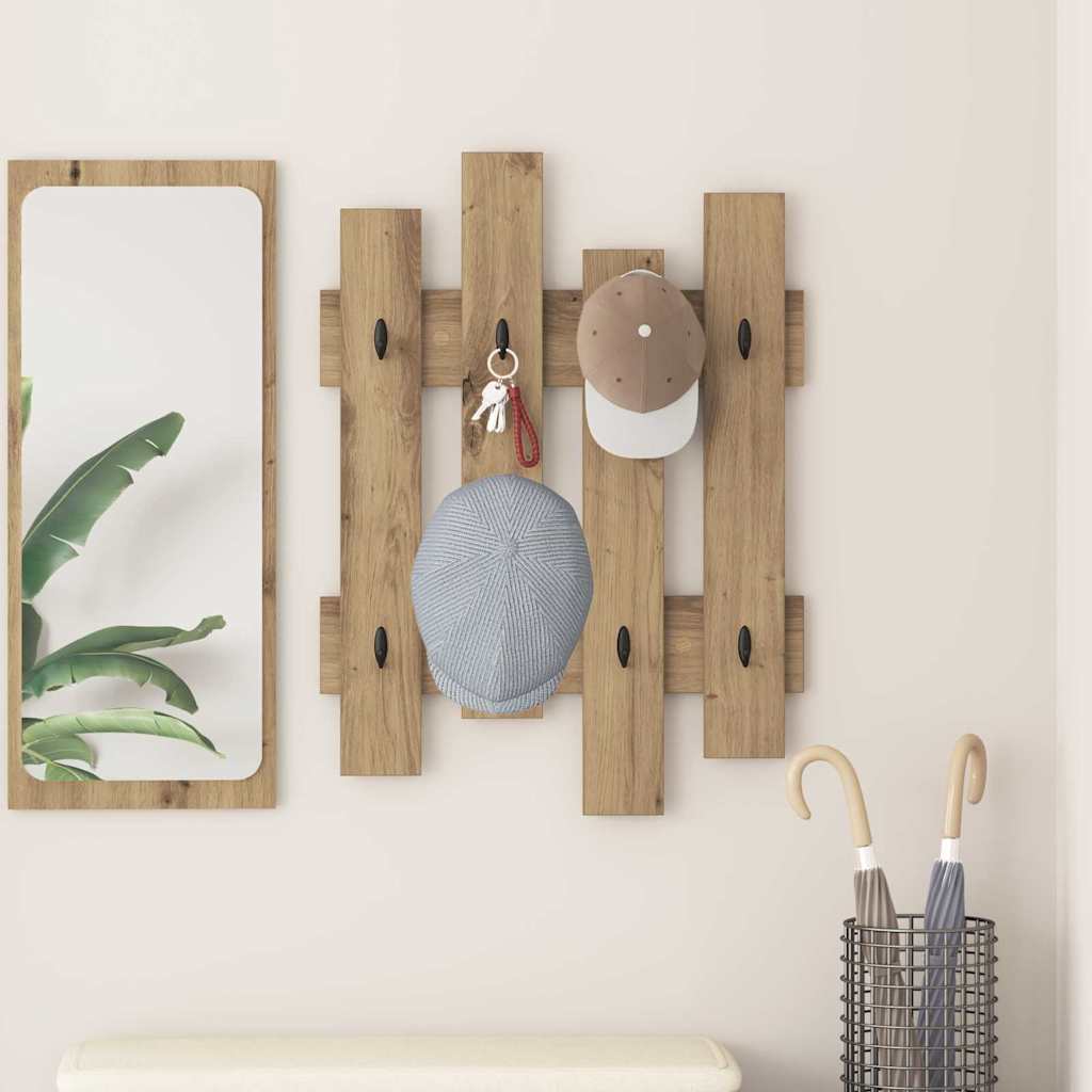 Wandmontierter nachttisch Wandhalterung Artisan-Eiche