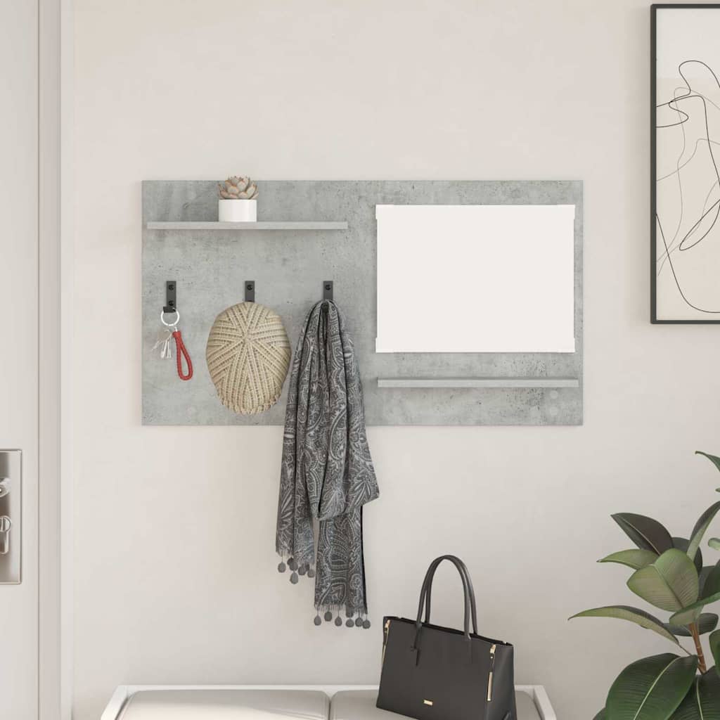 Wandmontierter nachttisch Wandhalterung Beton Grau