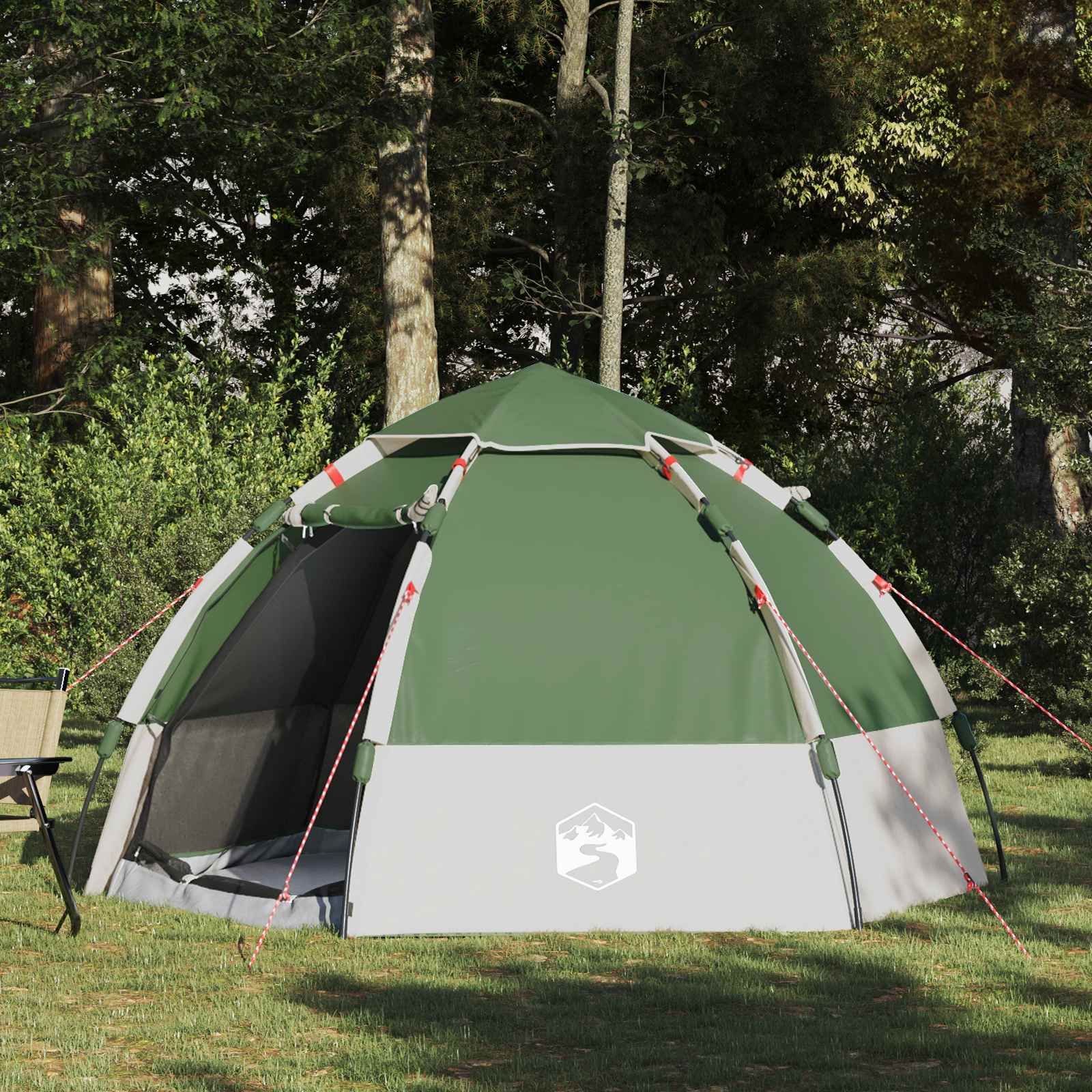 Schnellmontagezelt mit Regenhaube für 4 Personen 4 Personen