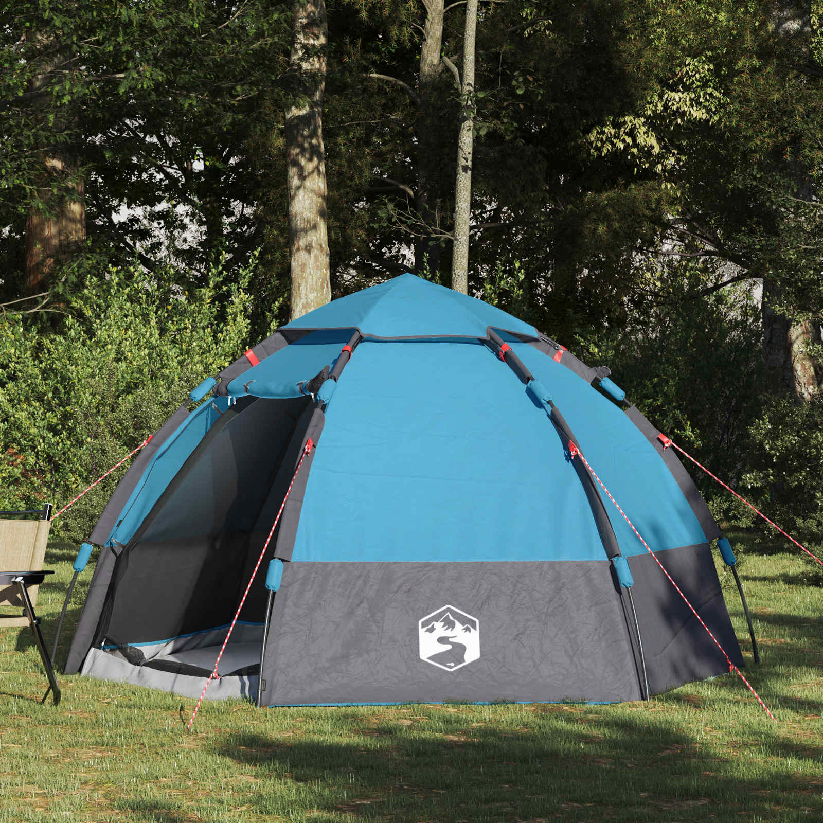 Schnellmontagezelt mit Regenhaube für 4 Personen 4 Personen