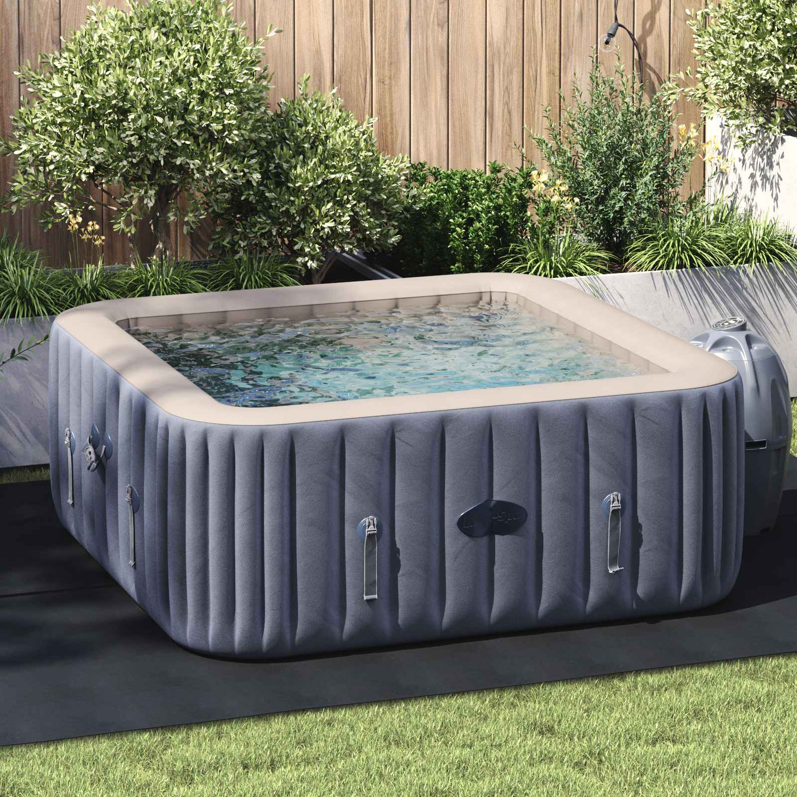 Bodenfolie für Pools 300 x 220 x 0,1 cm Rechteckig Vliesstoff