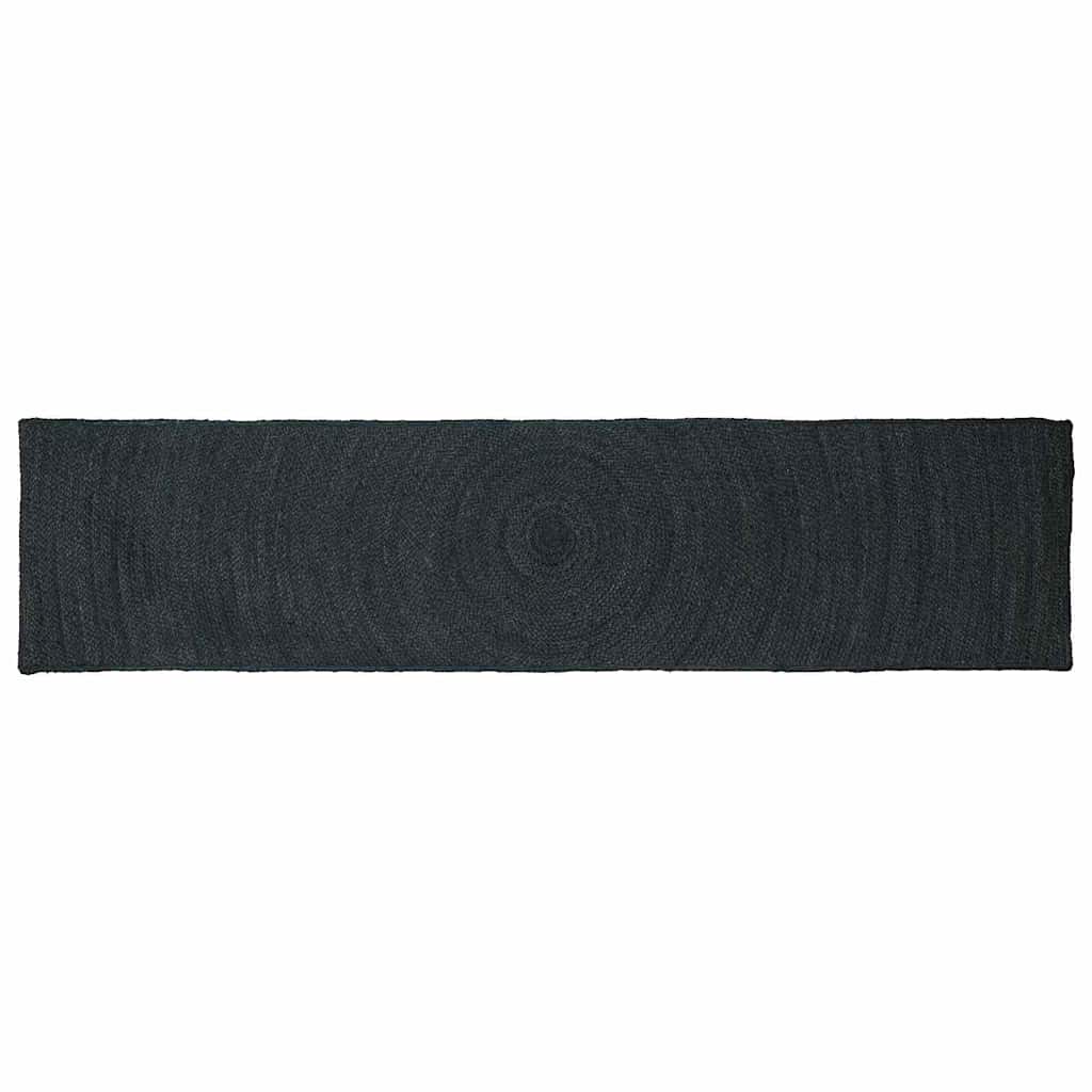 Bereichsteppiche Dunkelgrau 60 x 250 cm Jute