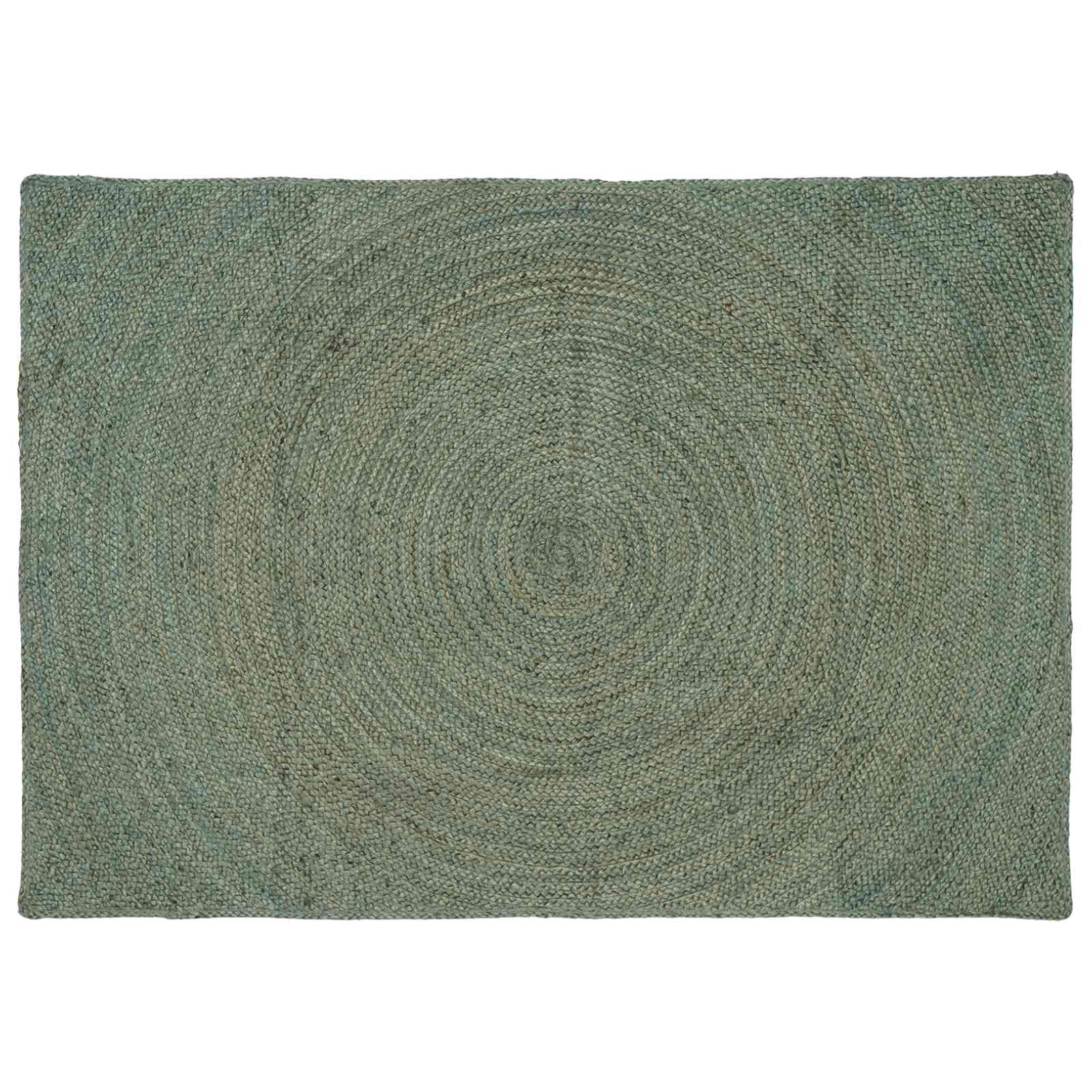 Bereichsteppiche Olive Grün 140 x 200 cm Jute