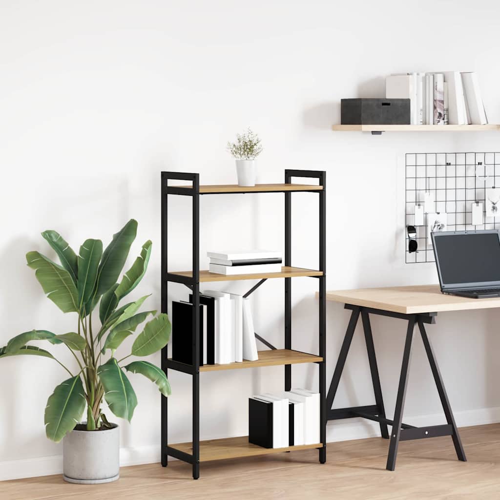 Bücherregal 60 x 30 x 120 cm Holzwerkstoff Artisan-Eiche