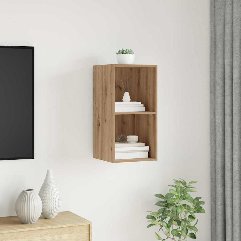 TV-Schrankset 37 x 37 x 72 cm Artisan-Eiche Holzwerkstoff