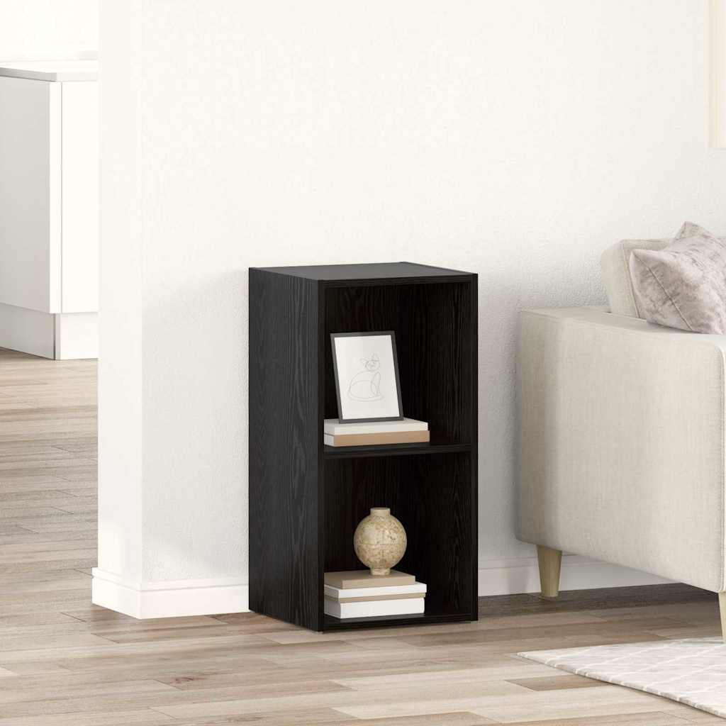TV-Schrankset 72 x 35 x 37 cm Schwarz Holzwerkstoff