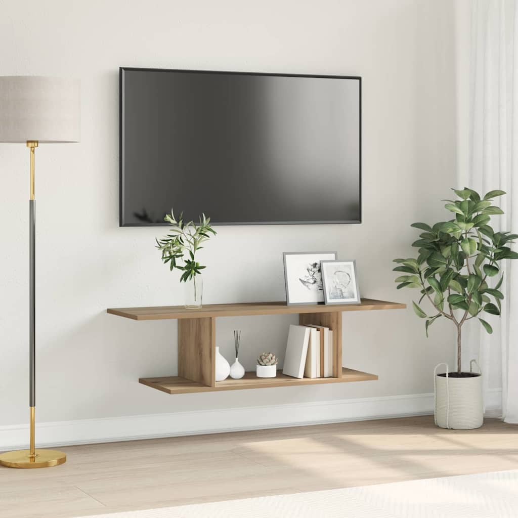 TV-Schrankset 102 x 35 x 35 cm Artisan-Eiche Holzwerkstoff