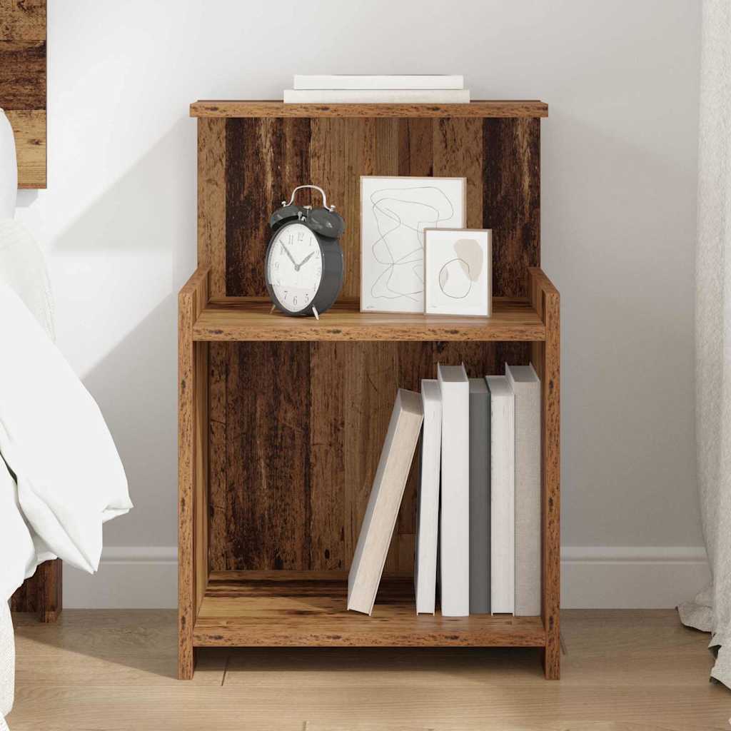 Nachttisch Altholz 40 x 35 x 60 cm Holzwerkstoff