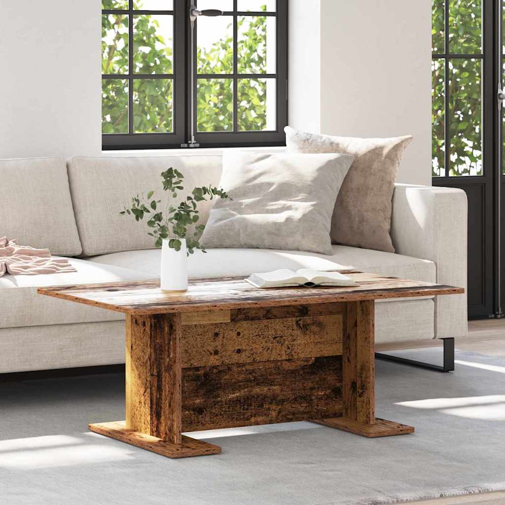 Couchtisch Altholz 103.5 x 60 x 40 cm Holzwerkstoff