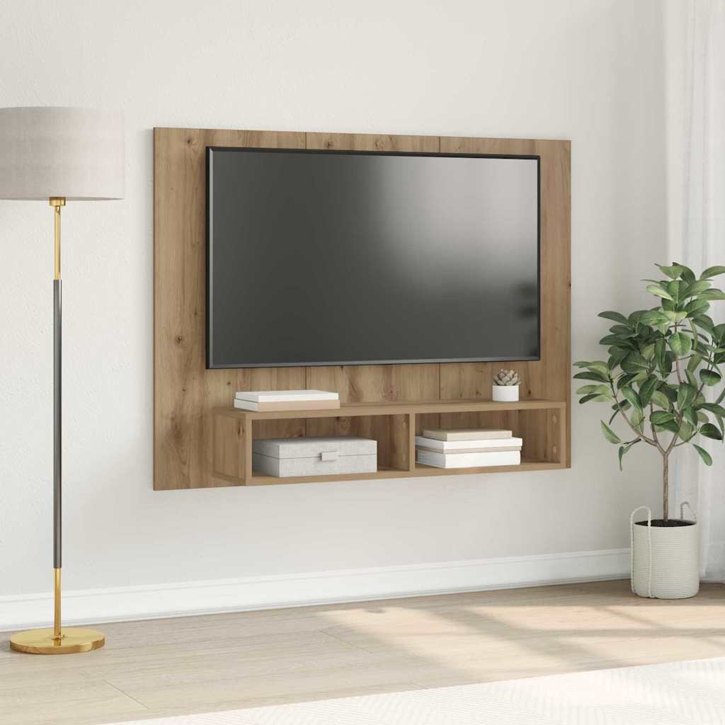 TV-Schrankset 120 x 23,5 x 90 cm Artisan-Eiche Holzwerkstoff