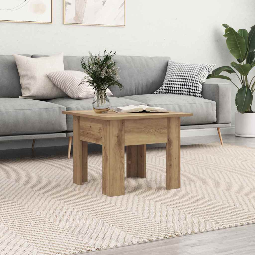 Couchtisch Artisan-Eiche 55 x 55 x 42 cm Holzwerkstoff