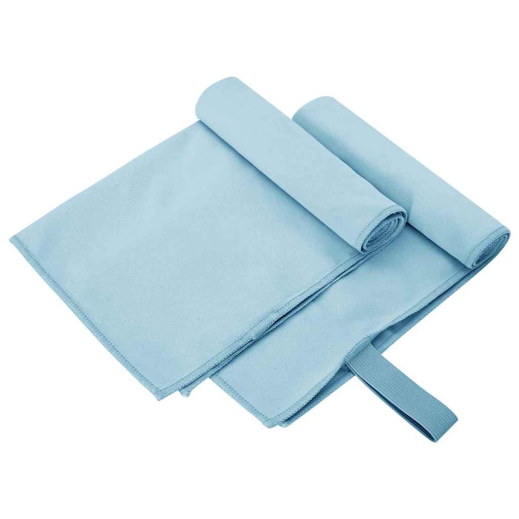 Sporthandtücher 2 Stk. Blau 50 x 30 cm