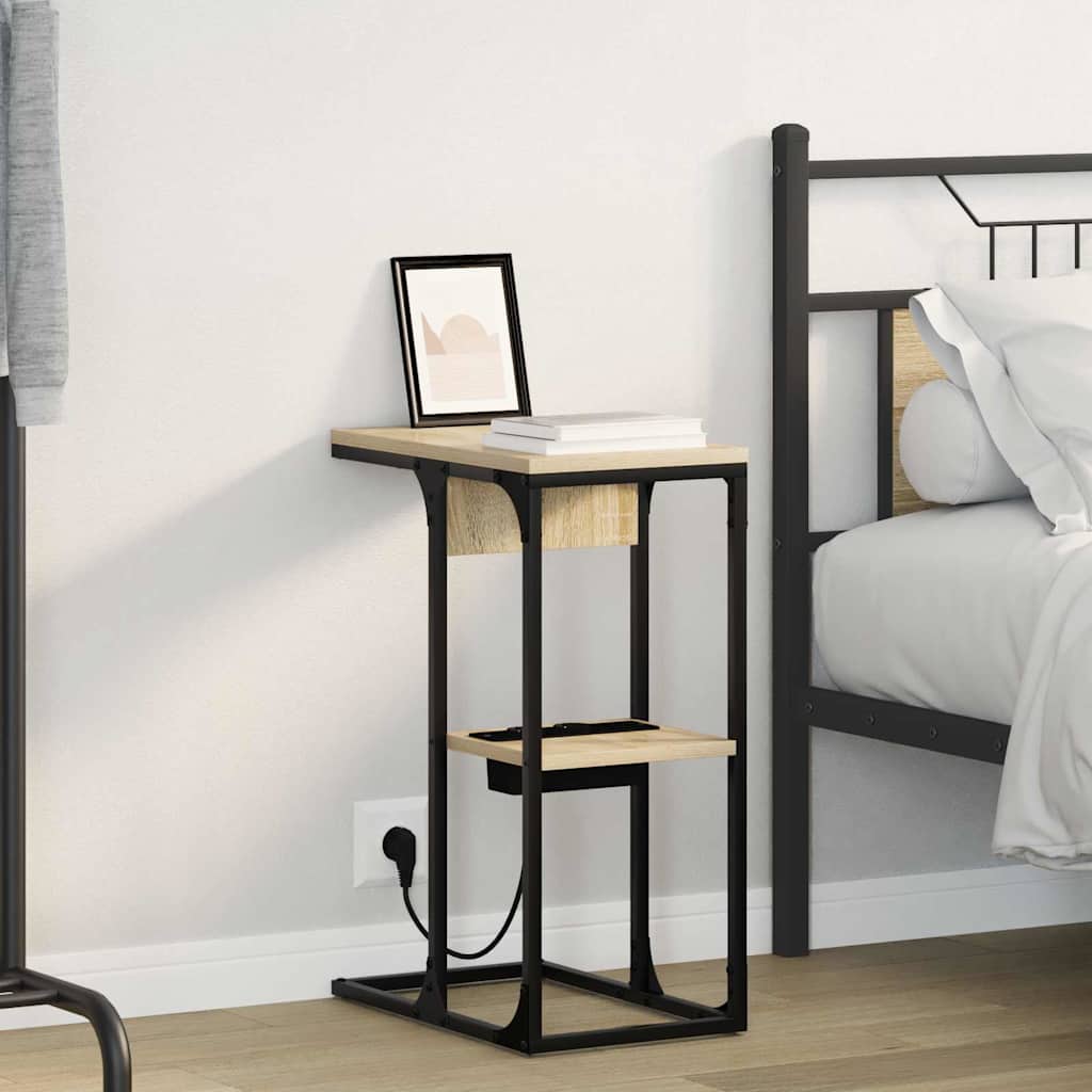 Nachttisch Sonoma-Eiche 41,5 x 26 x 60,5 cm Holzwerkstoff