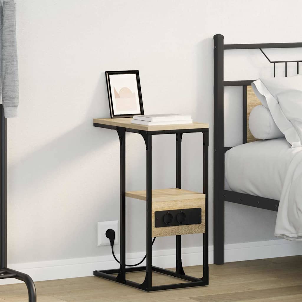 Nachttisch Sonoma-Eiche 41,5 x 26 x 60,5 cm Holzwerkstoff