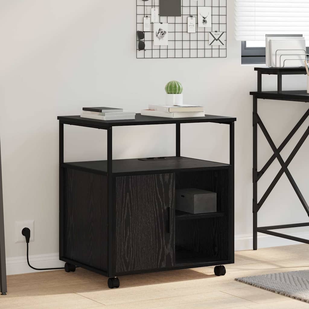 Schrank mit Ladestation 61 x 46 x 67 cm Holzwerkstoff
