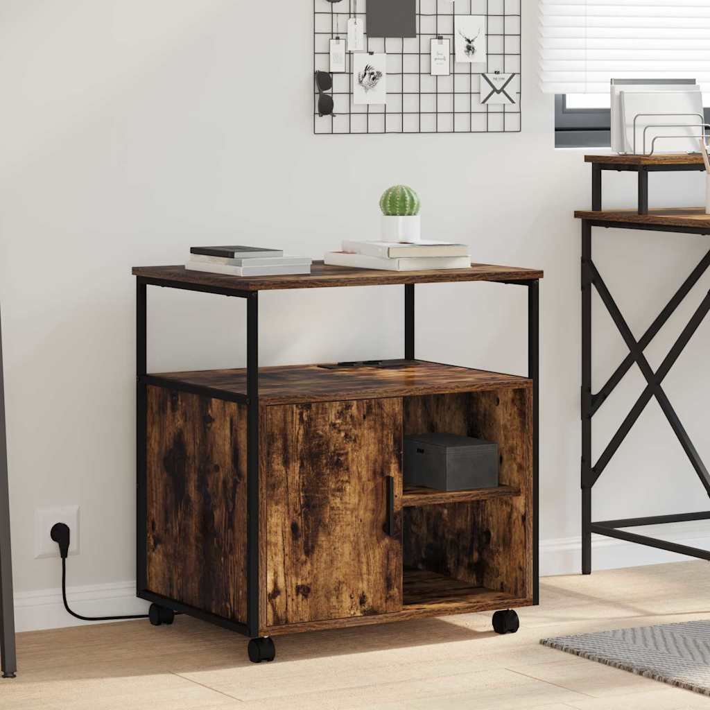 Schrank mit Ladestation 61 x 46 x 67 cm Holzwerkstoff