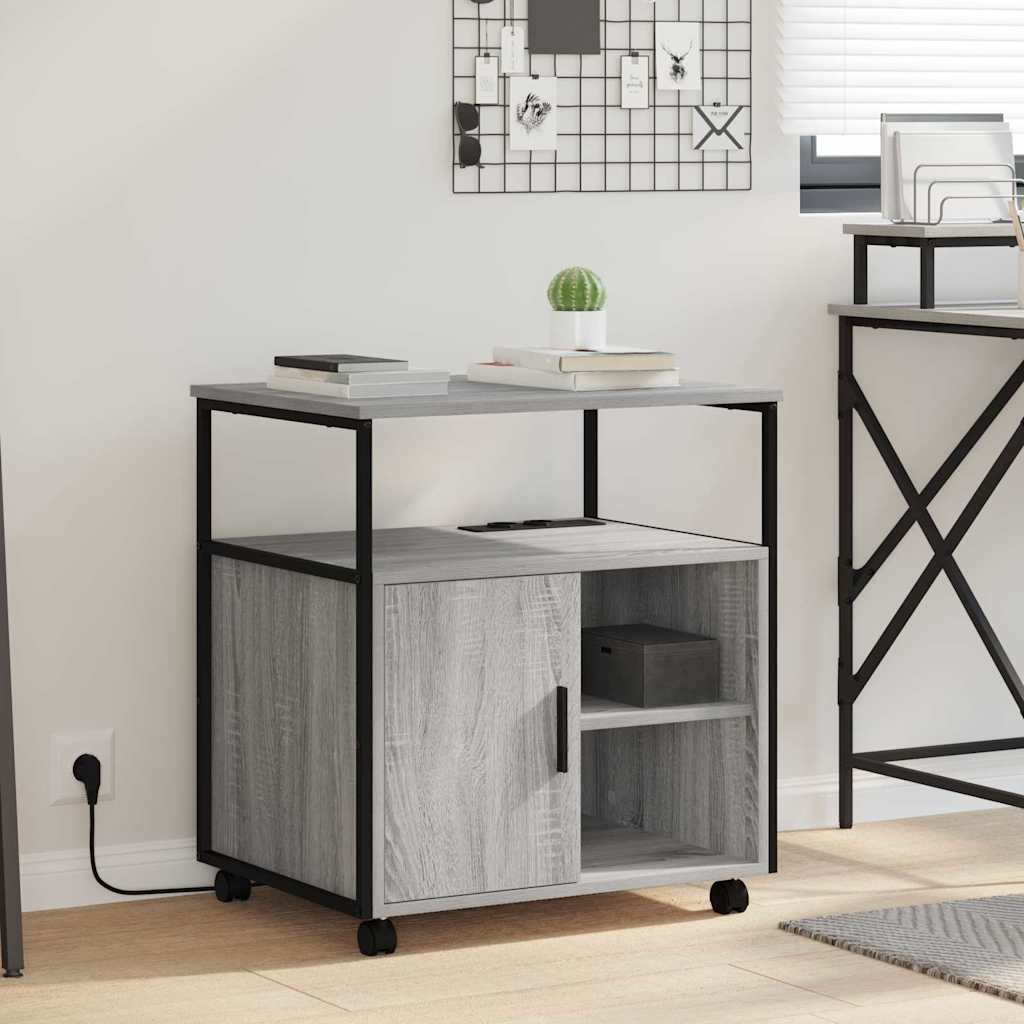 Schrank mit Ladestation 61 x 46 x 67 cm Holzwerkstoff