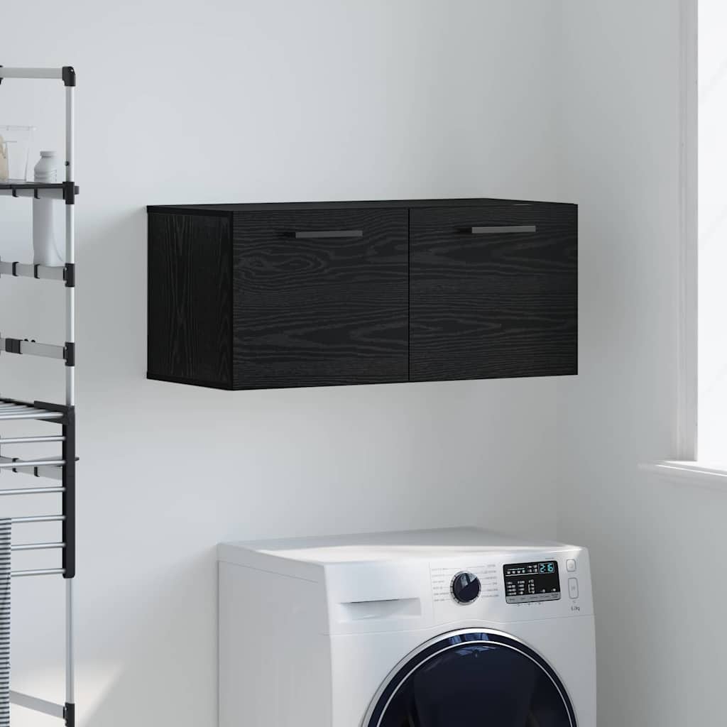 Wandschrank 80 x 36.5 x 35 cm Holzwerkstoff