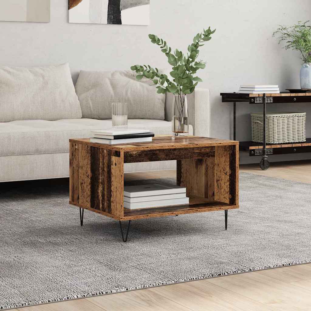 Couchtisch Altholz 60 x 50 x 40 cm Holzwerkstoff