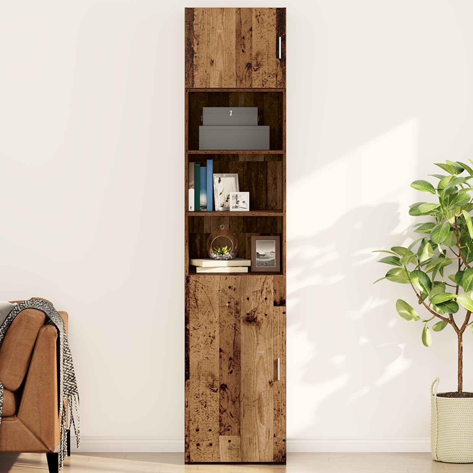 Wandschrank Altholz 50 x 42,5 x 40 cm Holzwerkstoff