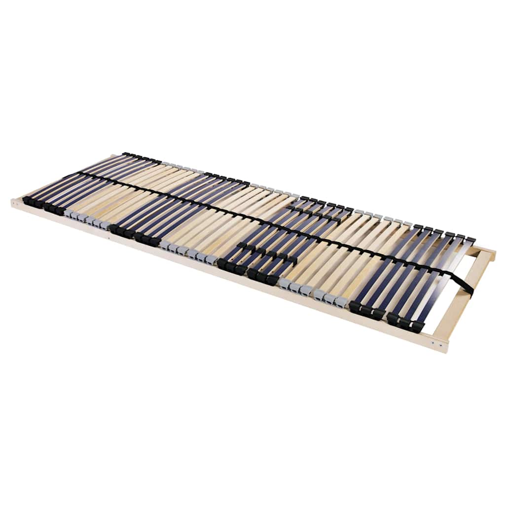 Bett-Lattenrost Braun 140 x 190 cm Massivholz Buche