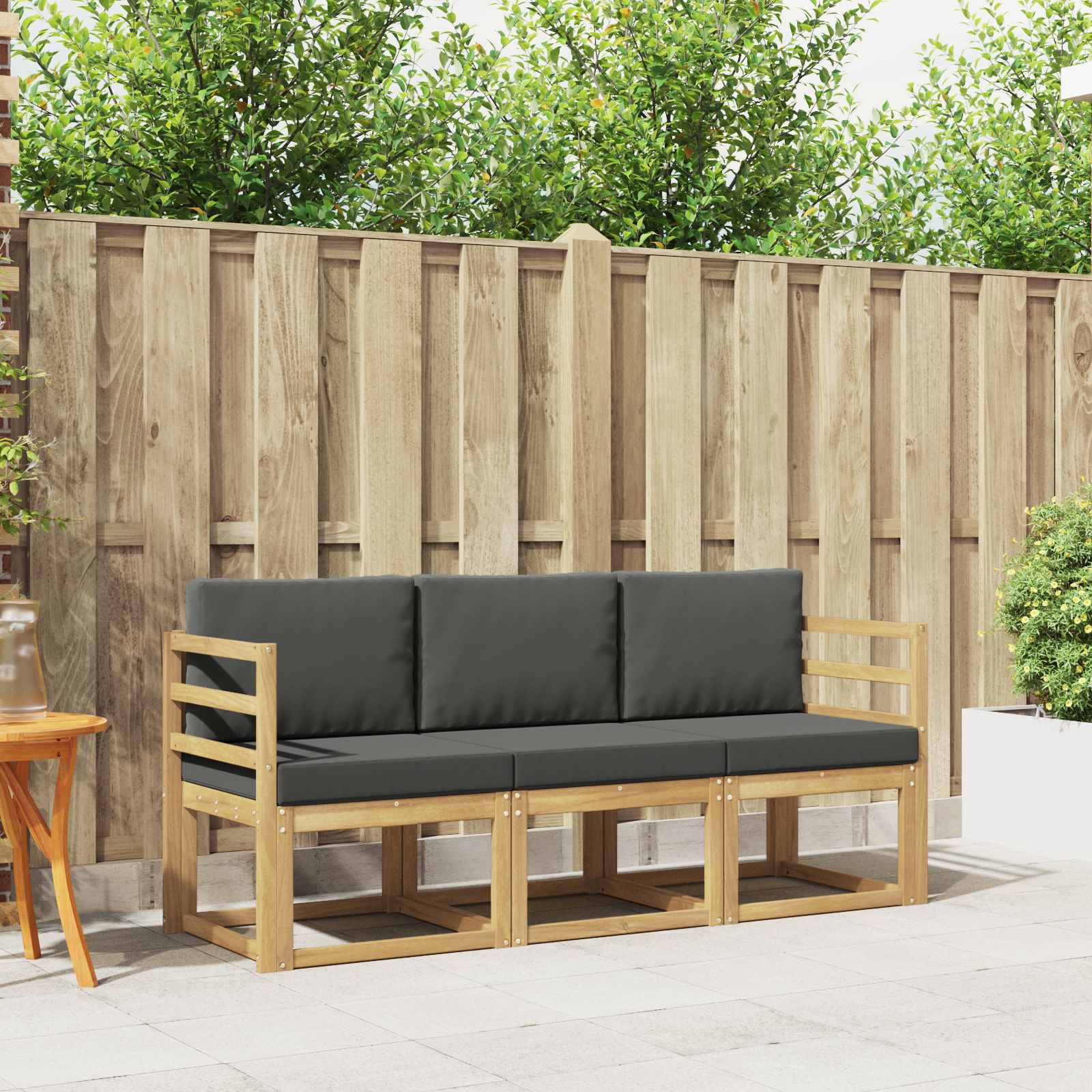 Outdoor-Sofagarnitur 3 stk.