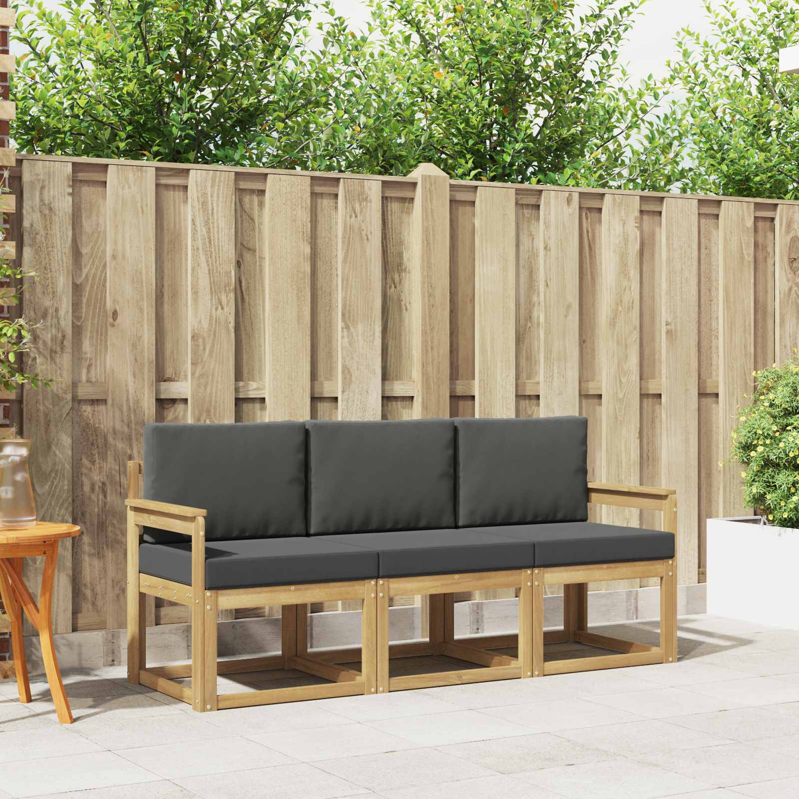 Outdoor-Sofagarnitur 3 stk.