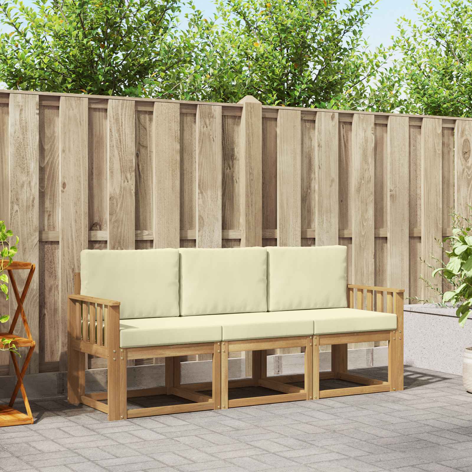 Outdoor-Sofagarnitur 3 stk.