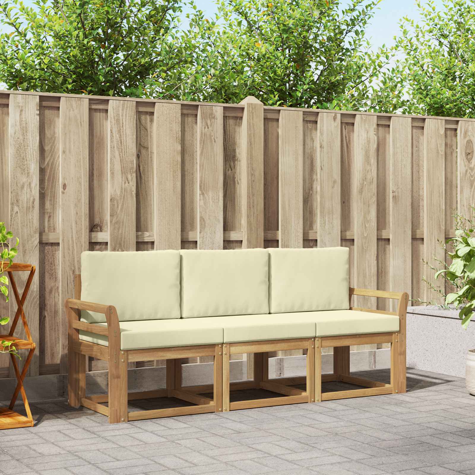 Outdoor-Sofagarnitur 3 stk.