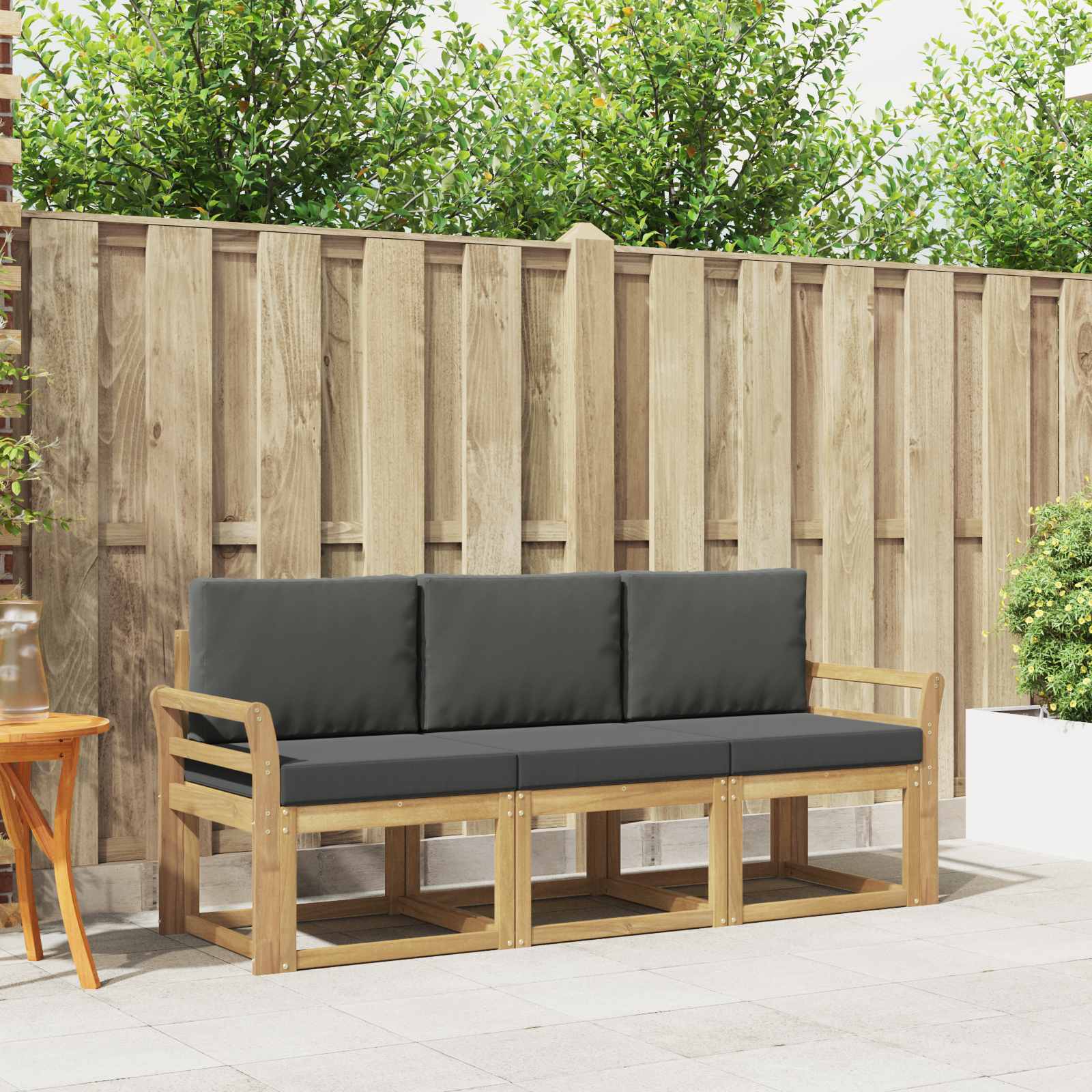 Outdoor-Sofagarnitur 3 stk.