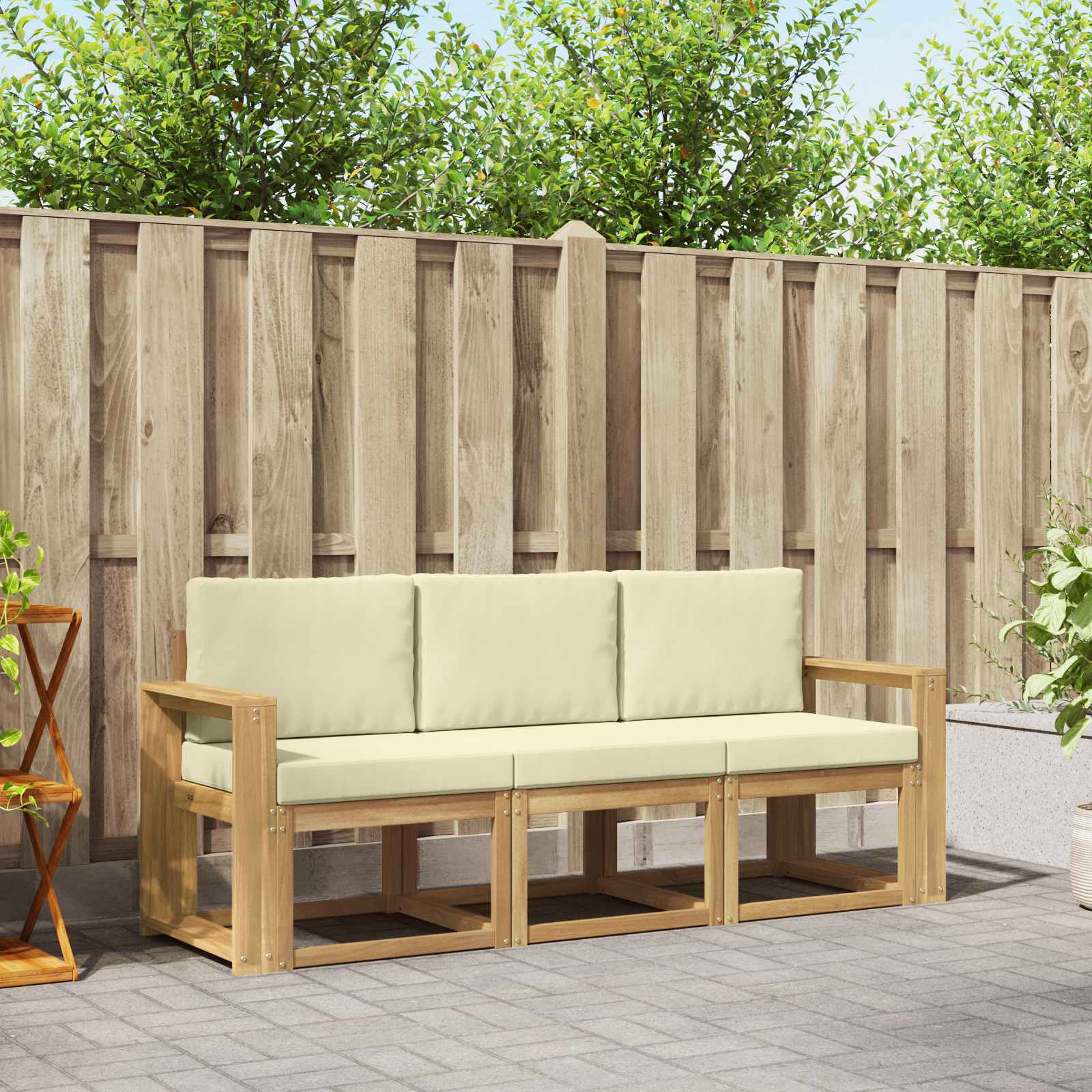 Outdoor-Sofagarnitur 3 stk.