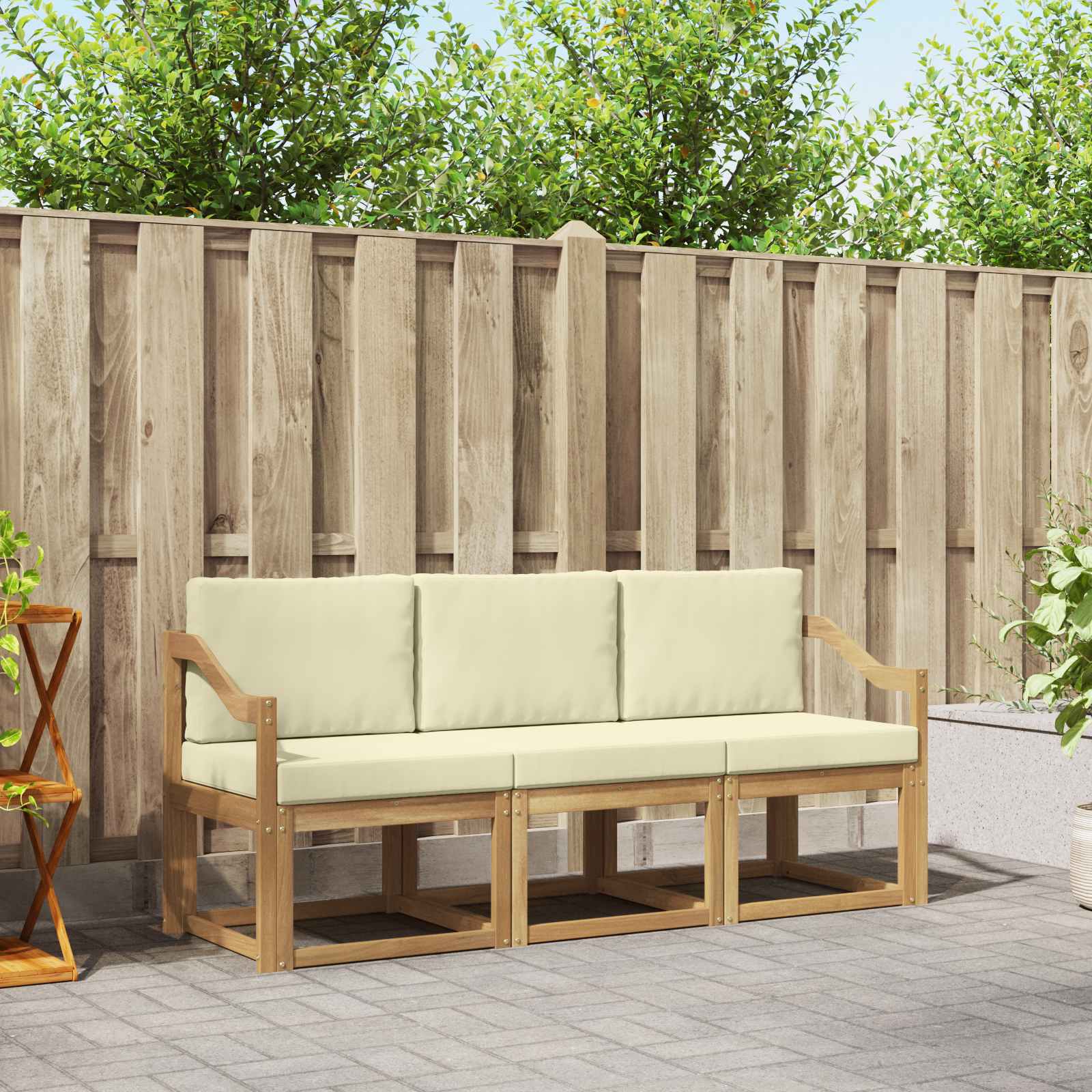 Outdoor-Sofagarnitur 3 stk.