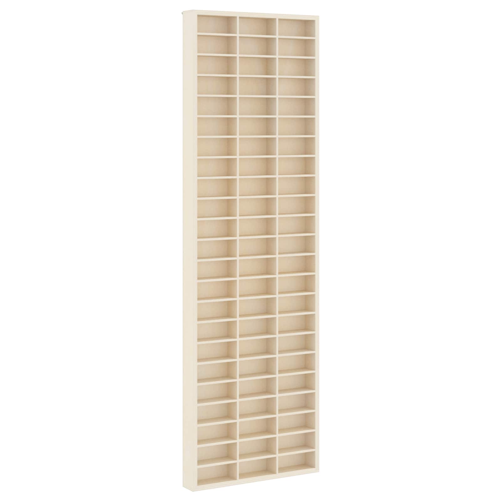 Wanddisplay-Case Wandhalterung Beige 30 x 4,5 x 96 cm
