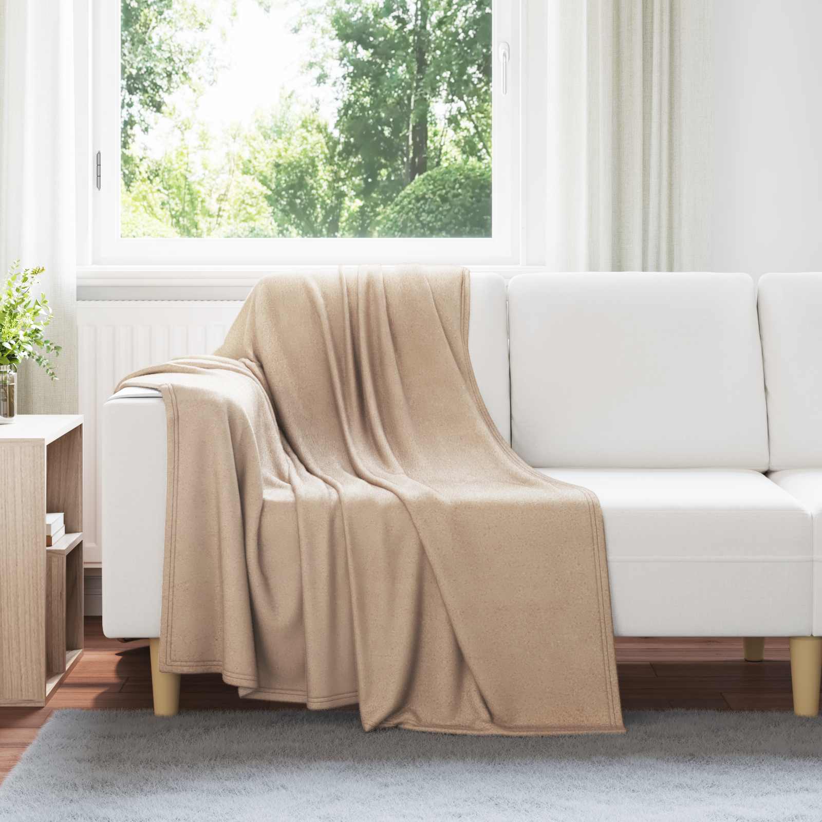 Wohndecke Kamel 170 x 130 cm 0.34 kg Fleece
