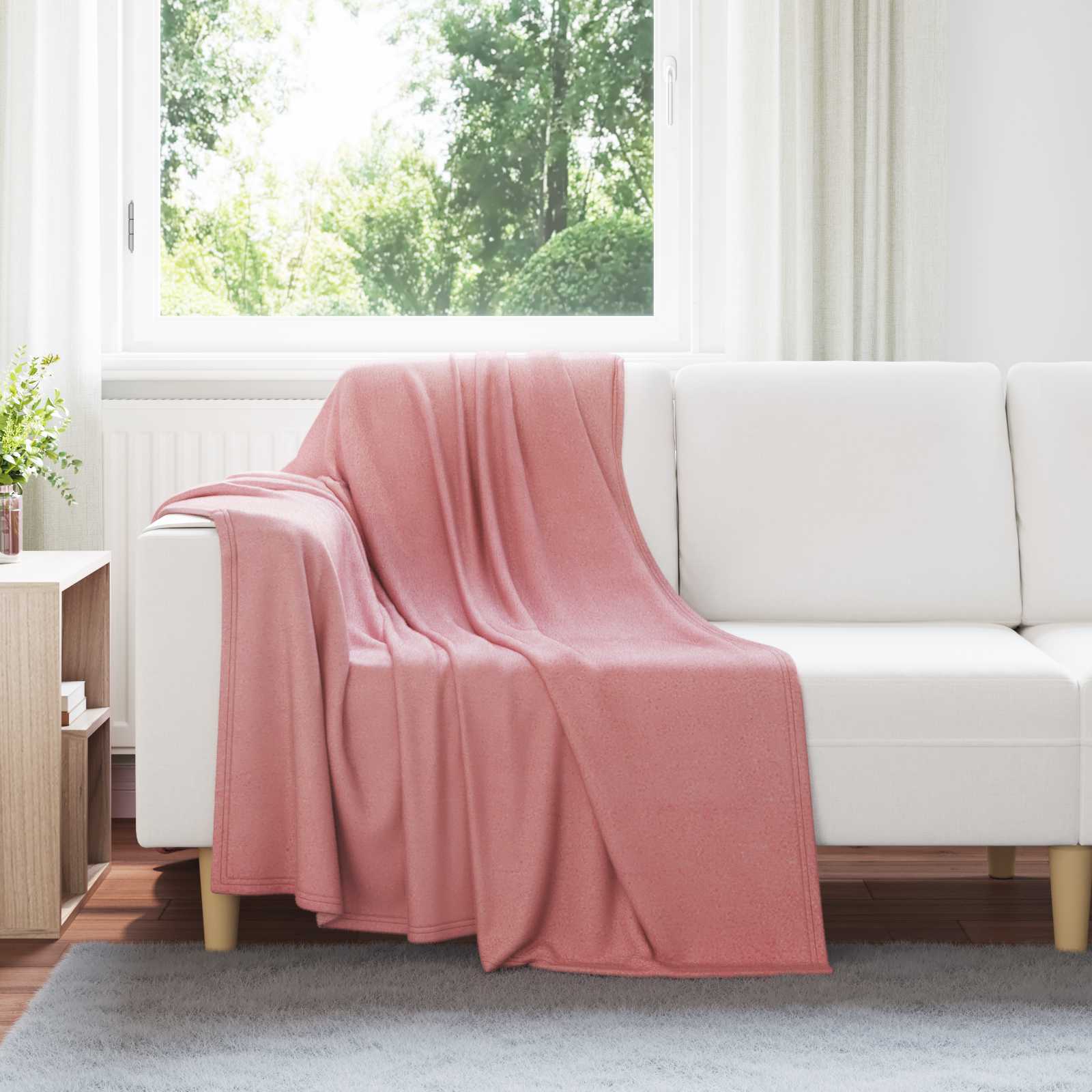 Wohndecken 24 stk. Rosa 170 x 130 cm 7.43 kg Fleece