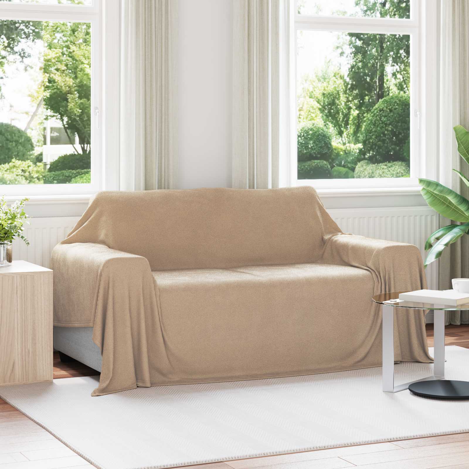 Wohndecke Kamel 280 x 210 cm 0.8 kg Fleece