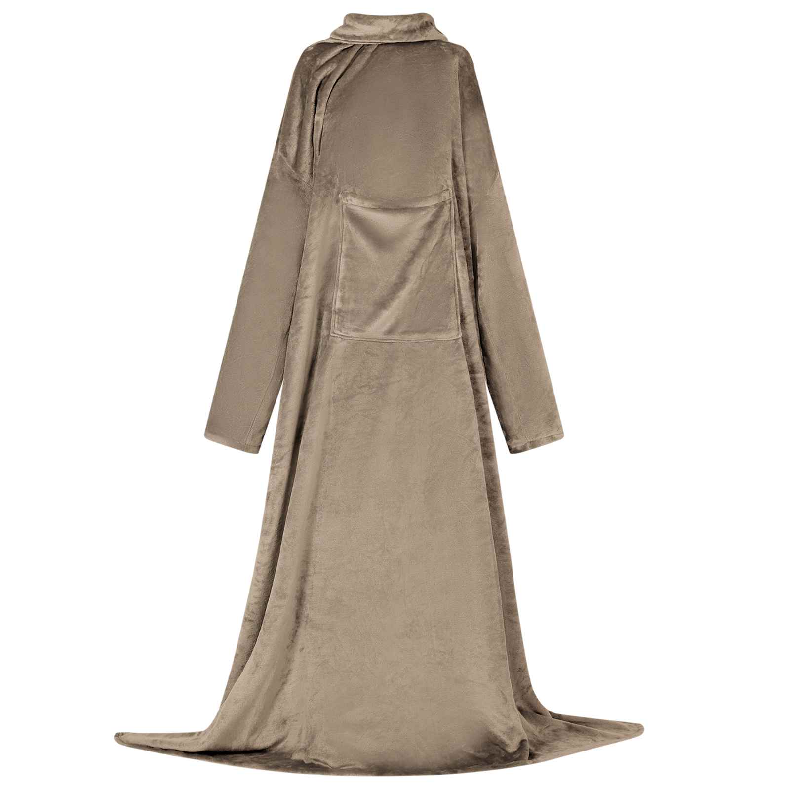 Decken-Hoodie Kamel F Flanell
