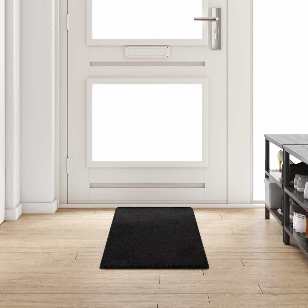 Teppichläufer Schwarz 50 x 200 cm 100% Polypropylen Tuft
