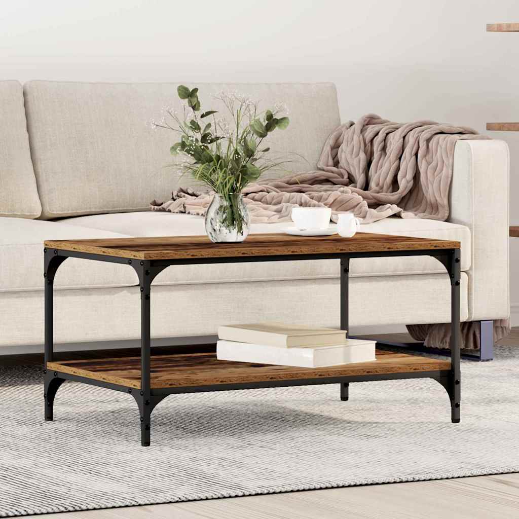 Couchtisch Altholz 80 x 50 x 40 cm Holzwerkstoff