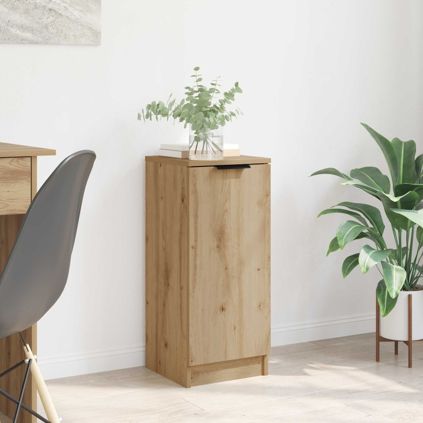 Sideboard Artisan-Eiche 30 x 30 x 70 cm Holzwerkstoff