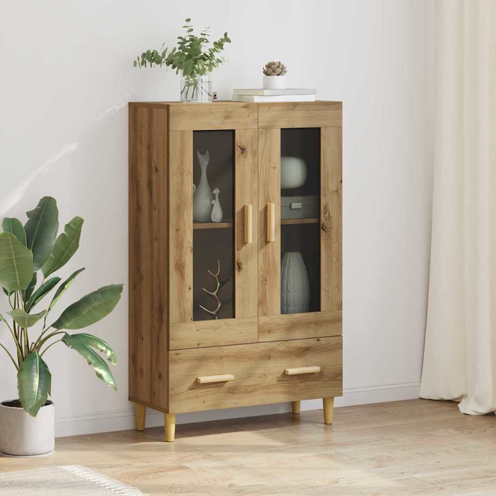 Highboard Artisan-Eiche 70 x 31 x 115 cm Holzwerkstoff